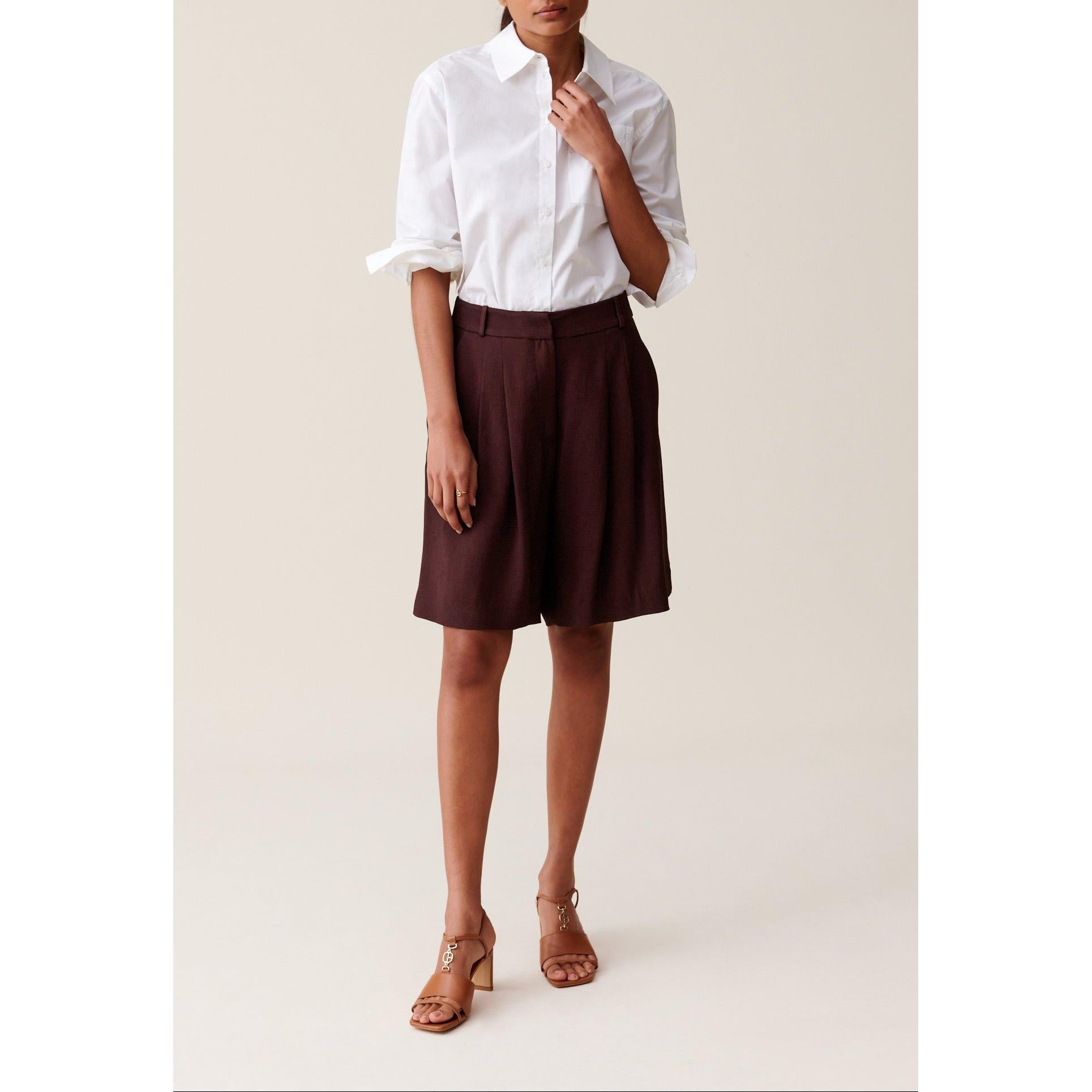 Bermuda Taille Haute
