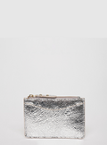 Porte Carte Elmo Foil - Argent