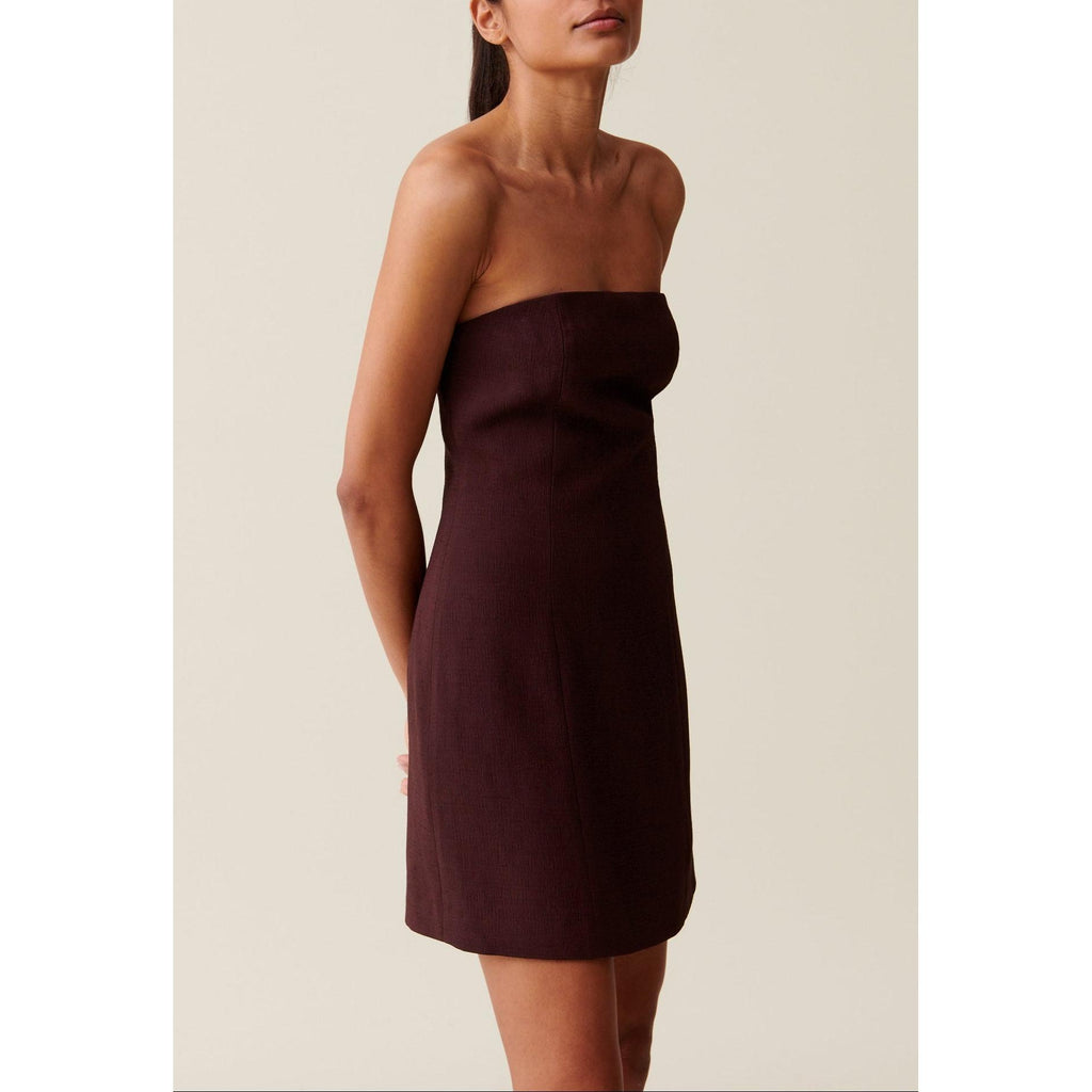 Robe Courte Bustier Cappucino
