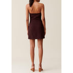 Robe Courte Bustier Cappucino