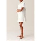 Claudie Pierlot - Robe Chemise Courte Brodée