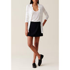 Jupe-Short Portefeuille Boutonnée