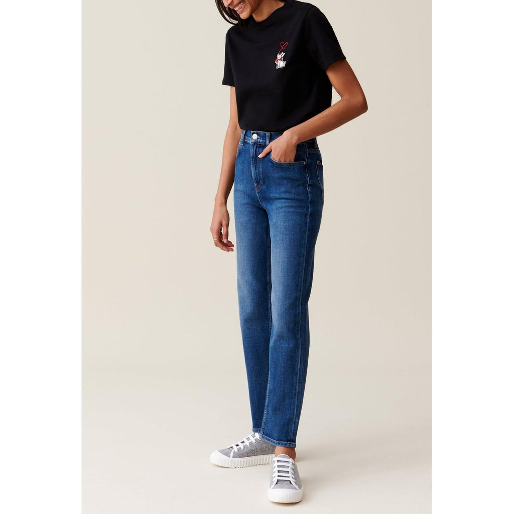 Claudie Pierlot - T-Shirt Jean Toto Manches Courtes
