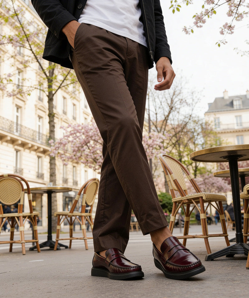 Mocassins Eduardo - Bordeaux