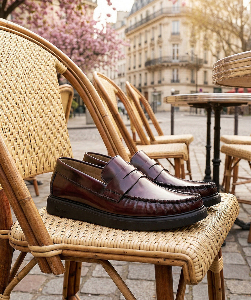 Mocassins Eduardo - Bordeaux