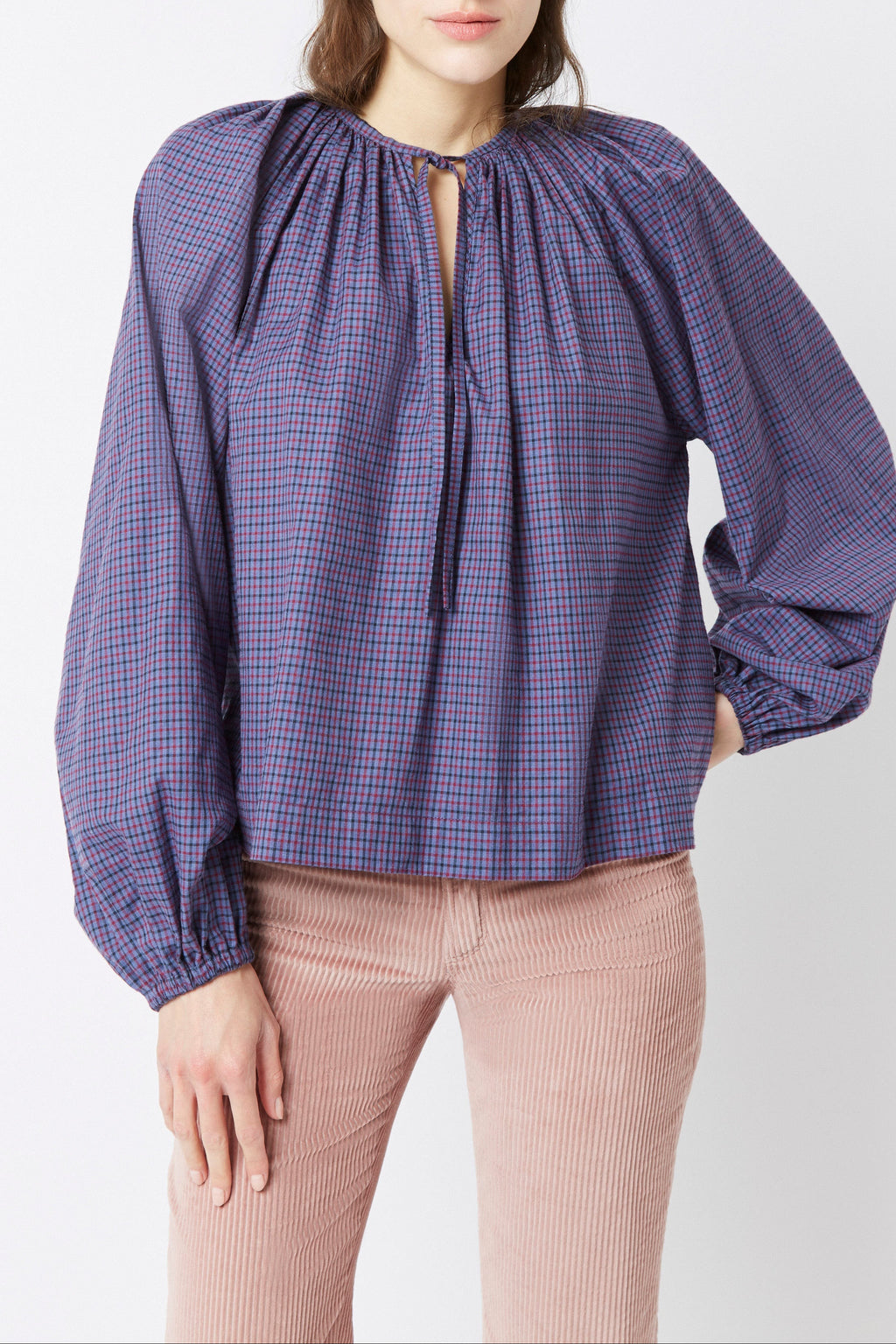 Twins Isaac Blouses - geometric Pink