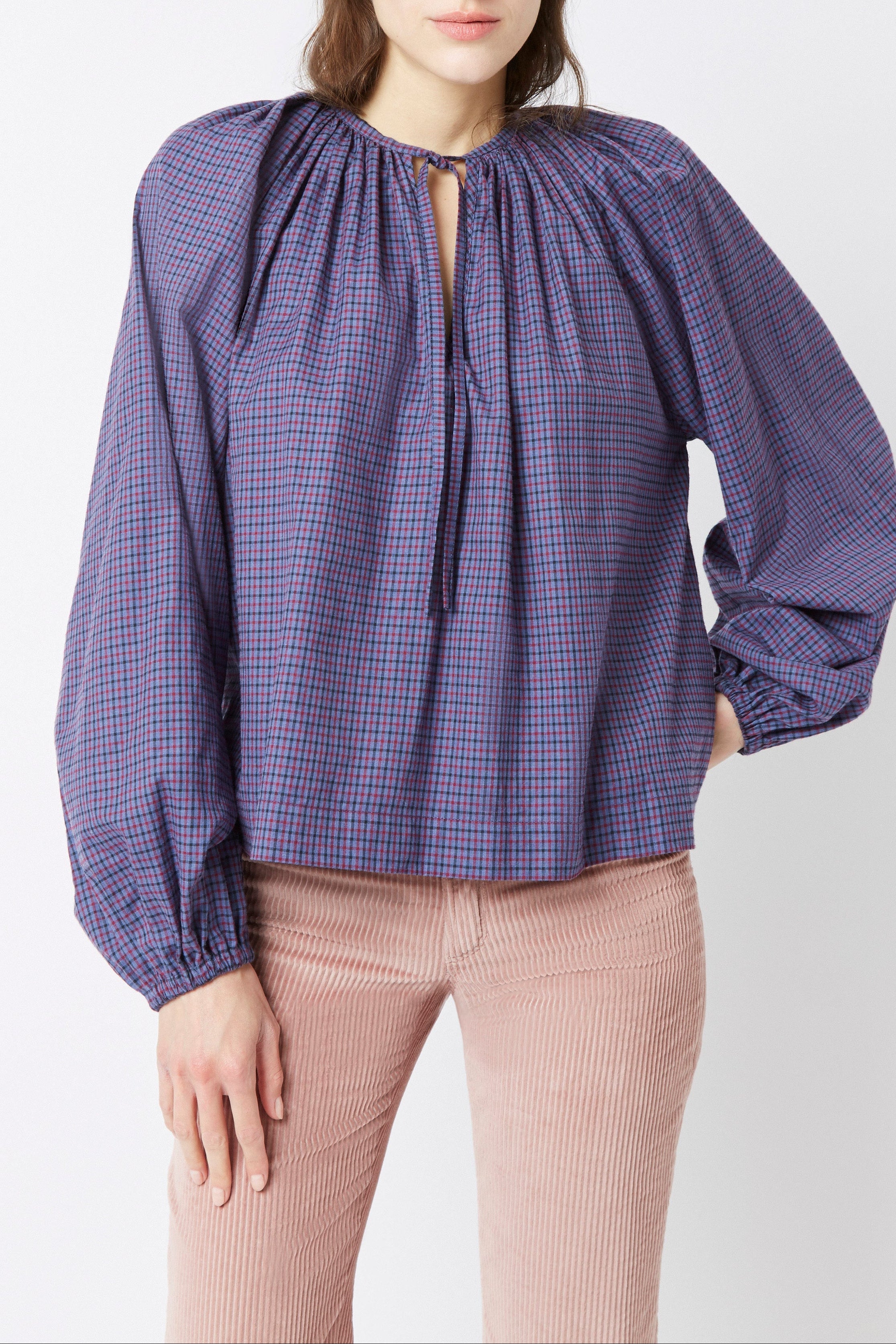 Twins Isaac Blouses - geometric Pink