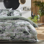 Sunshine - Patterned Bedding Set 17.21 - Celadon