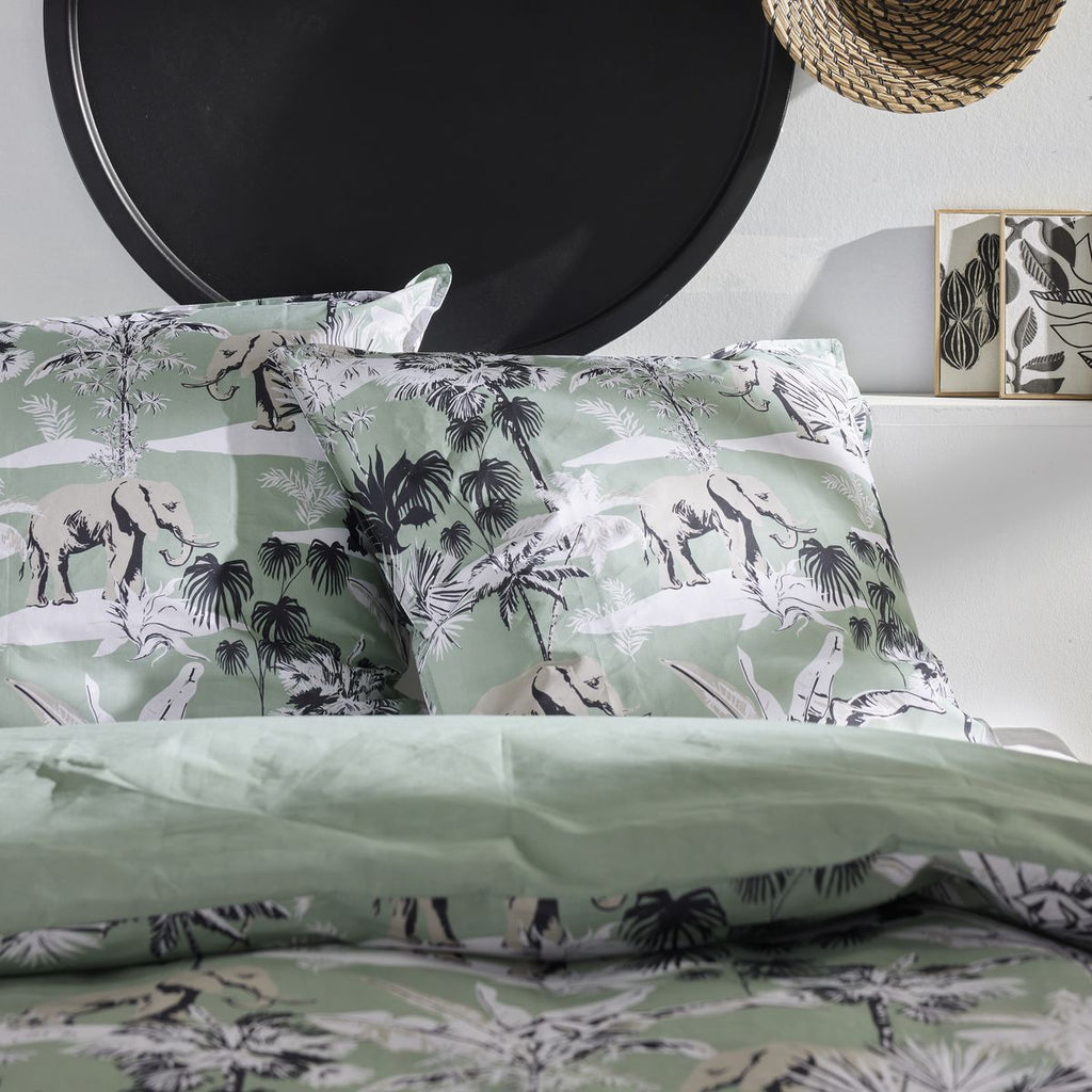 Sunshine - Patterned Bedding Set 17.21 - Celadon