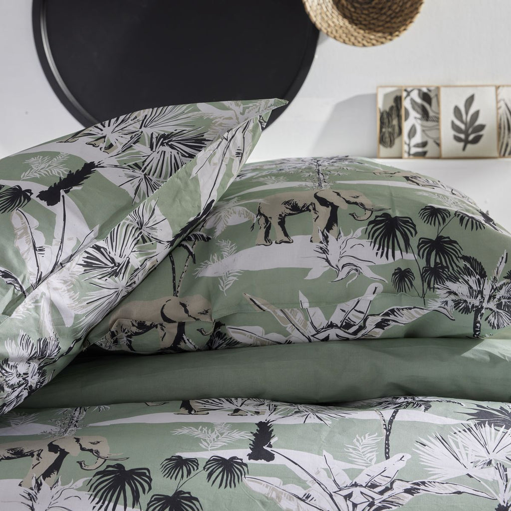 Sunshine - Patterned Bedding Set 17.21 - Celadon