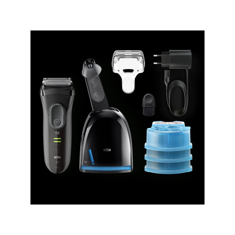 Series 3 Razor - With Clean & Charge Station - Black