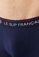 Lot De 3 Boxers En Coton - Boxers Marine Bleu Jean Noir