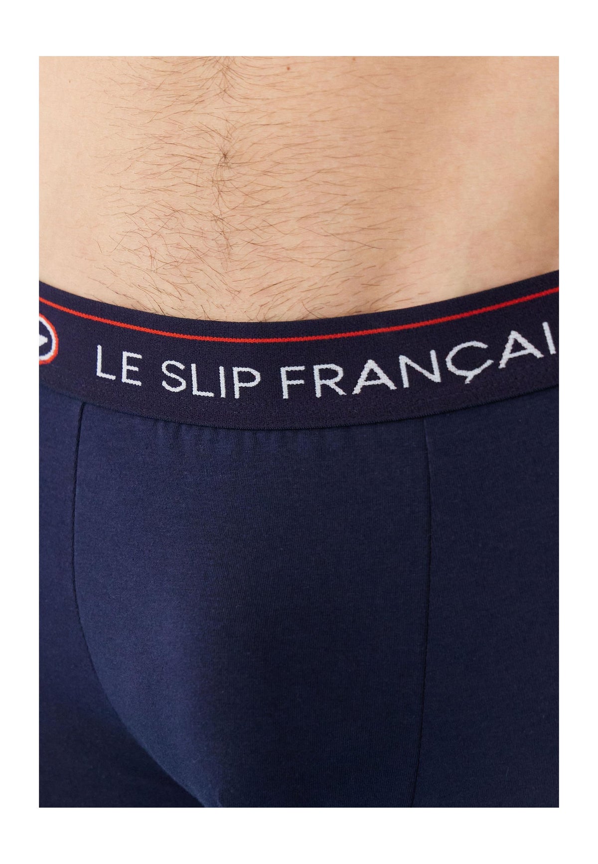 Set Di 3 Boxer In Cotone - Marine Bleu Jean Noir