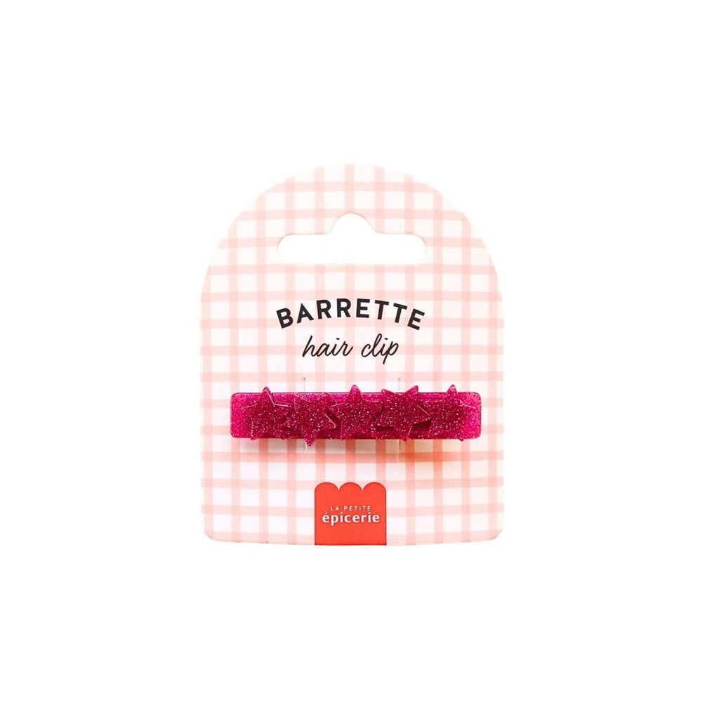 Pasador para el cabello - Estrella Fucsia