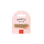 Hair Barrette - Champagne Star