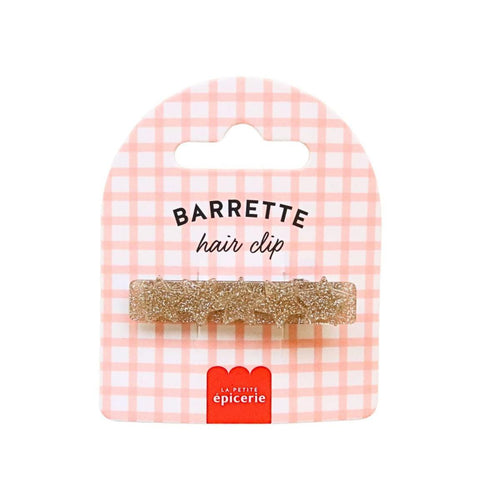 Hair Barrette - Champagne Star