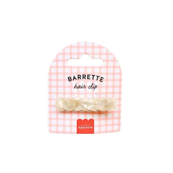Barrette Cheveux - Curvy Nacré