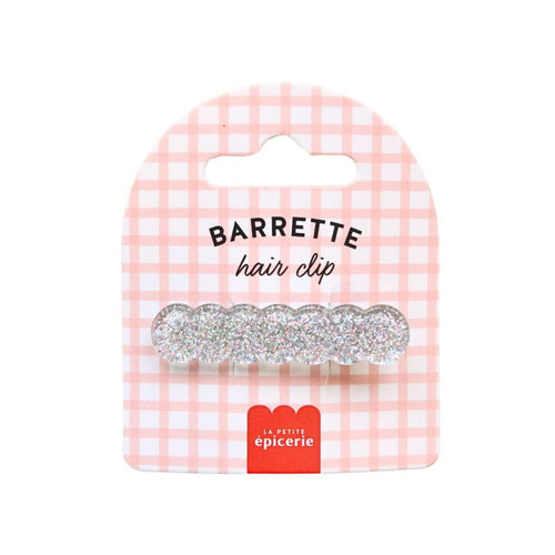 Hair Barrette - Curvy Moonlight