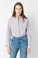 Bijou Sacha shirts - geometric MULTI WHITE