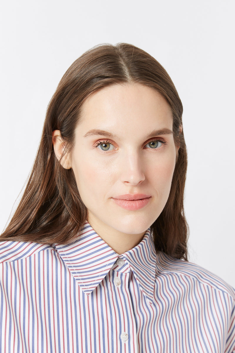 Bijou Sacha shirts - geometric MULTI WHITE