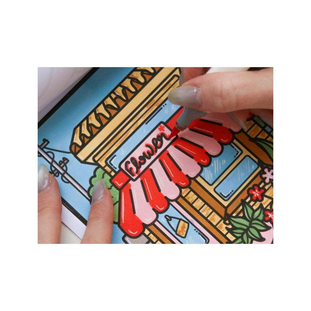 Kit Diy Home Déco - Mon Carnet De Coloriage Détente