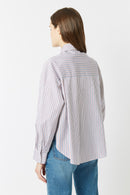 Bijou Sacha shirts - geometric MULTI WHITE