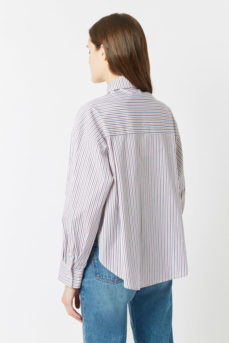Bijou Sacha shirts - geometric MULTI WHITE