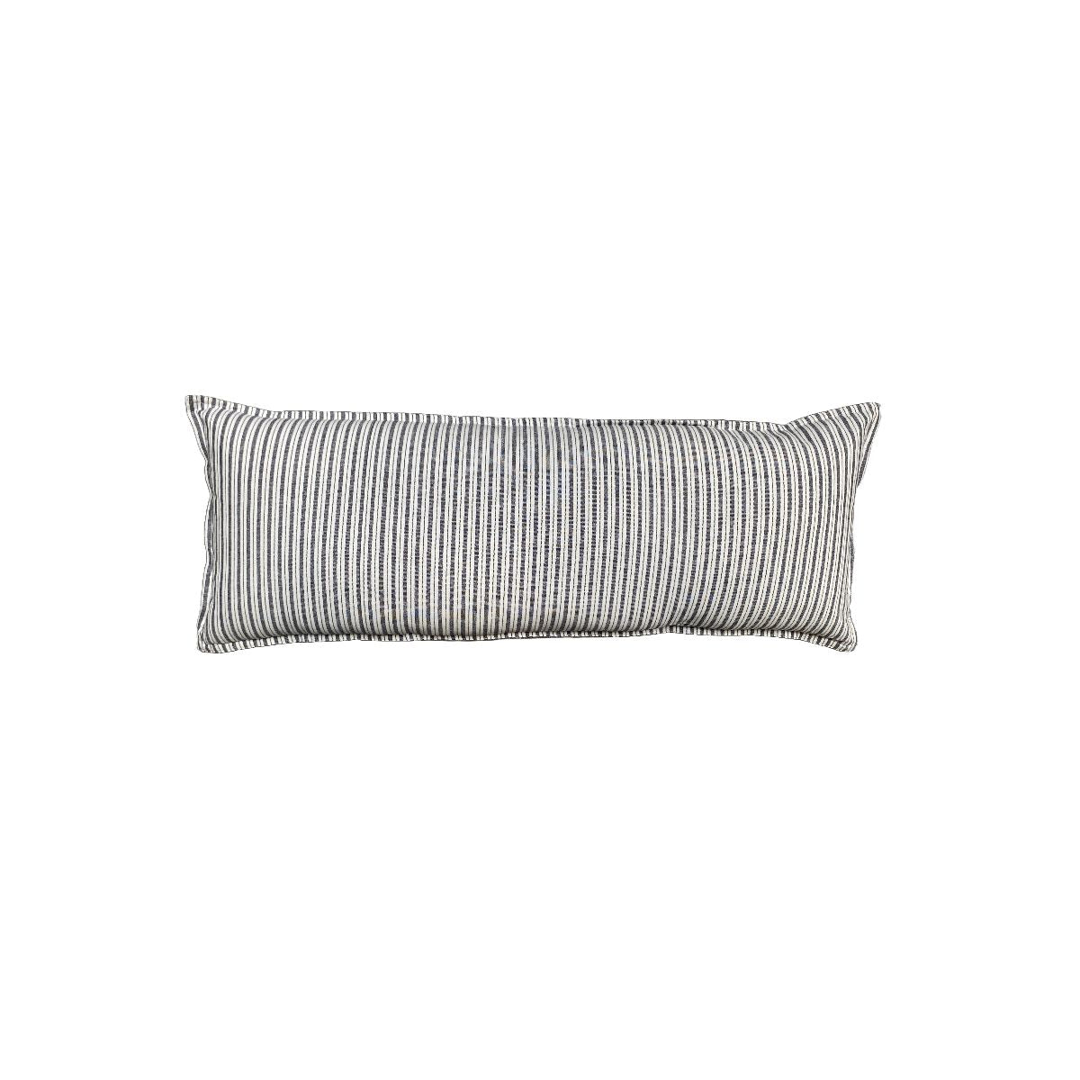 French Port - Chambray Cushion - Blue