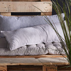 French Port - Chambray Cushion - Blue