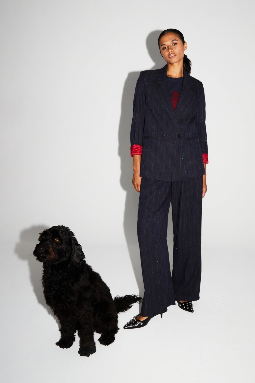 Blazer Ema Héritage Navy Fabriqué En Italie