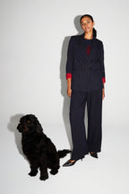 Blazer Ema Héritage Navy Fabriqué En Italie