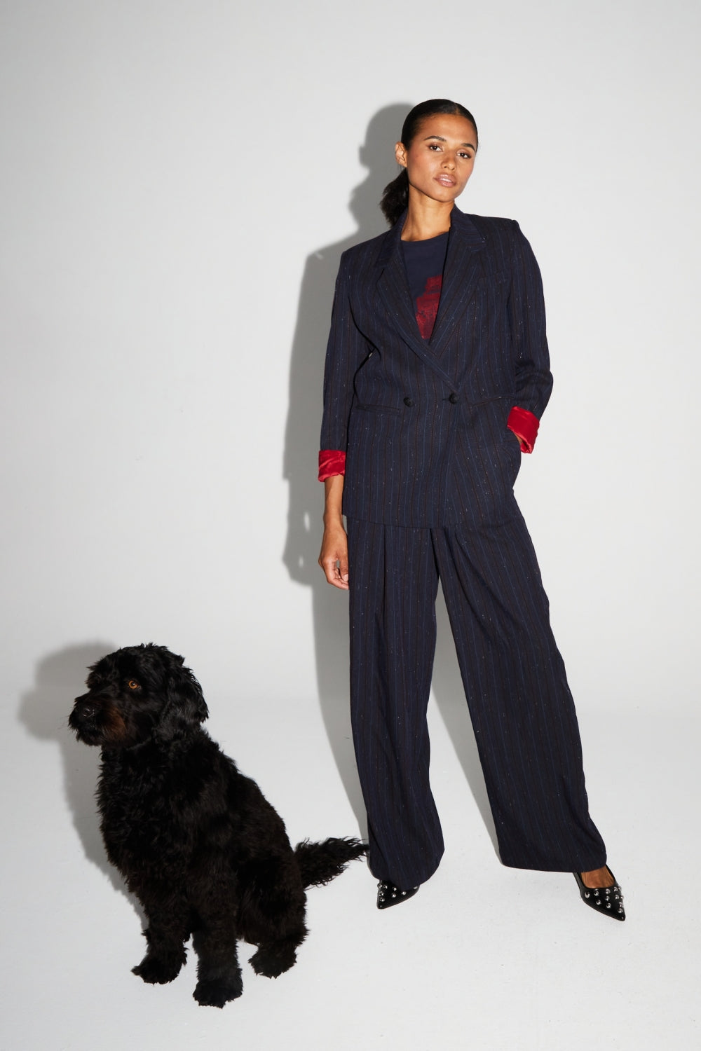 Blazer Ema Héritage Navy Fabriqué En Italie