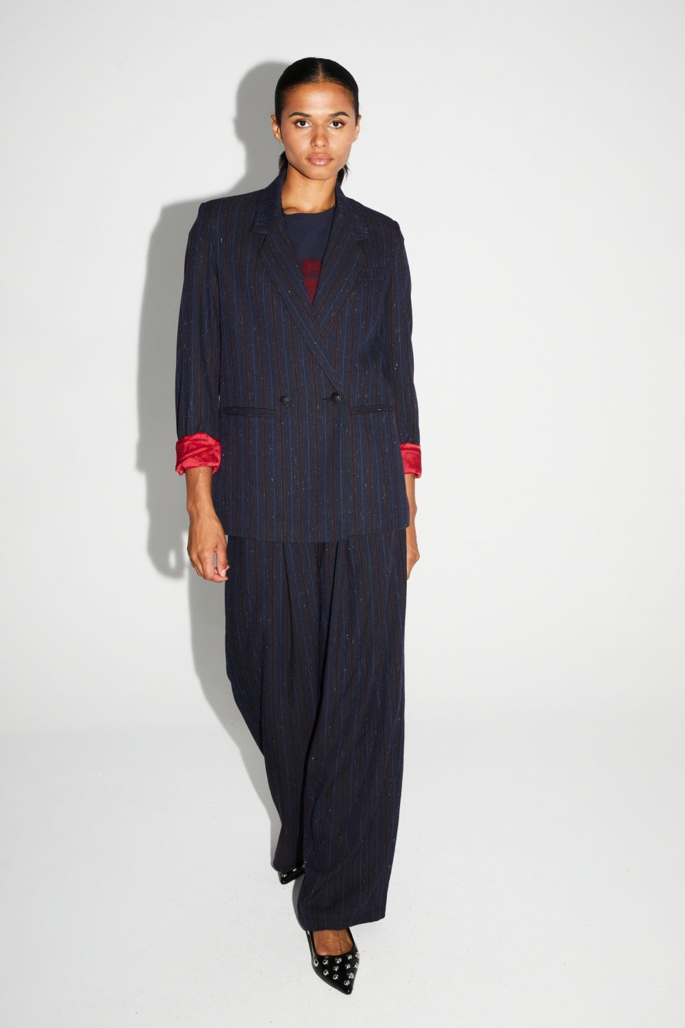 Blazer Ema Héritage Navy Fabriqué En Italie