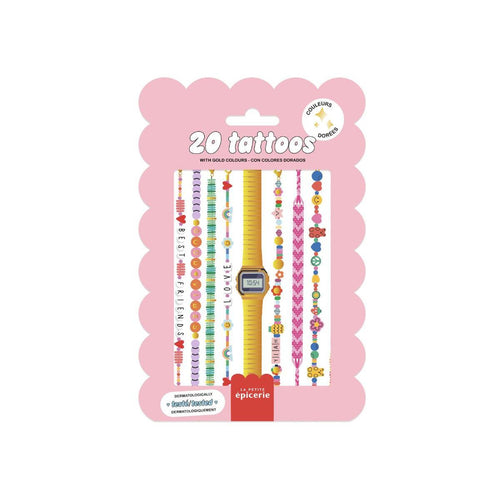 Pochette De 20 Tattoos - Bracelets