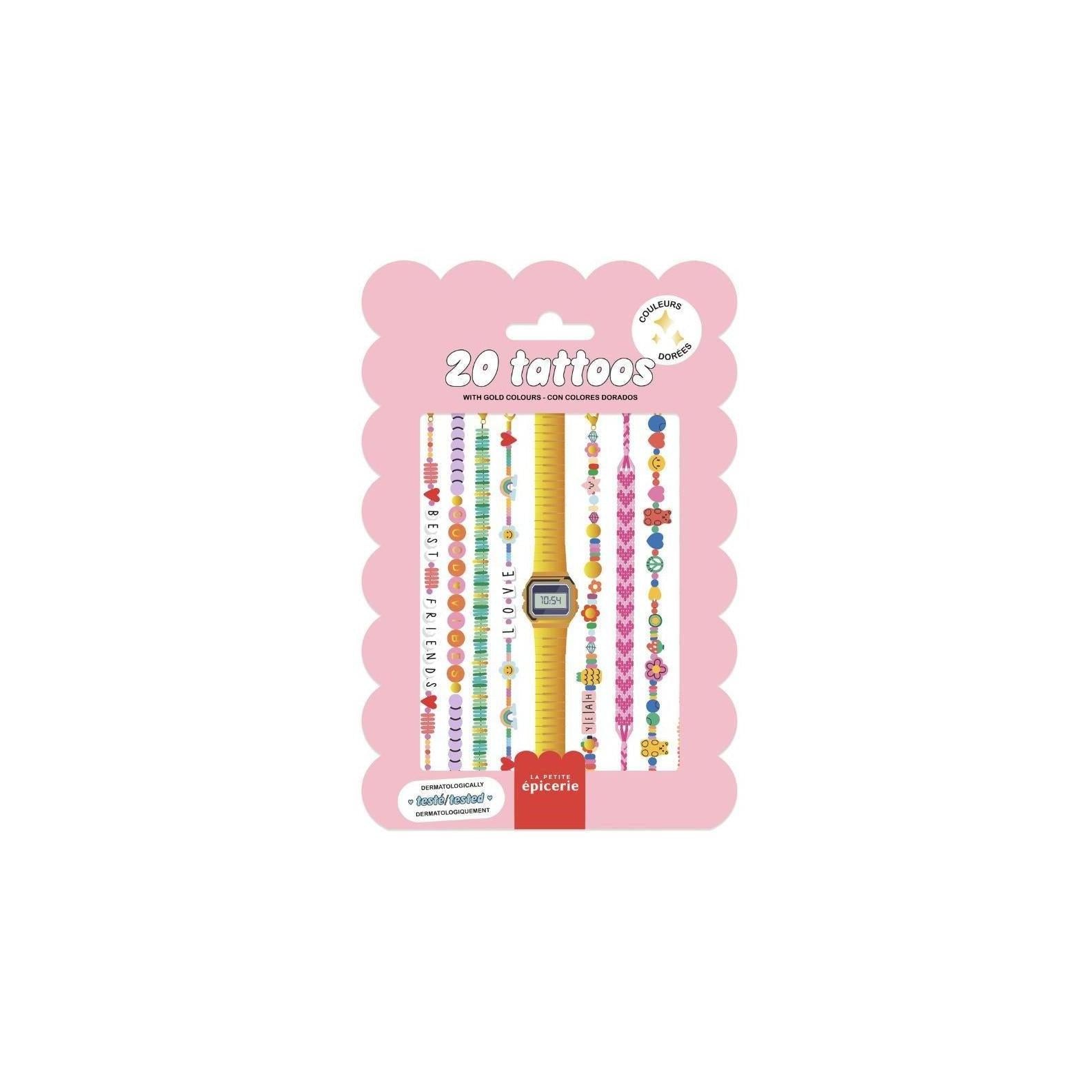 Pouch Of 20 Tattoos - Bracelets