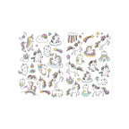 Pack of 40 Tattoos - Unicorns