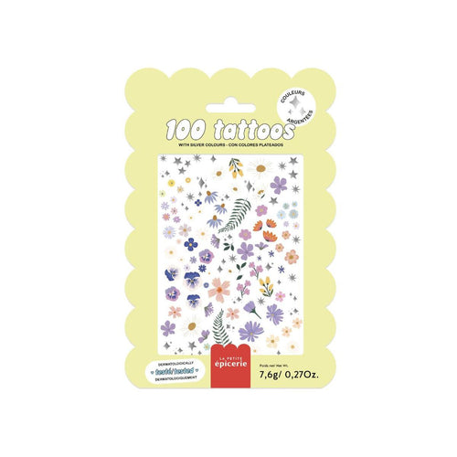 Pochette De 100 Tattoos - Fleurs
