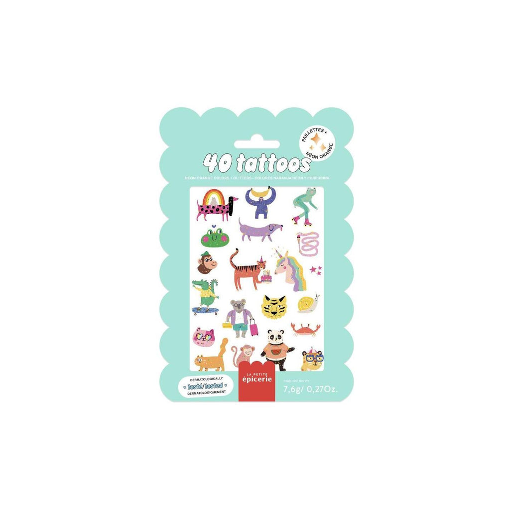 Pochette De 40 Tattoos - Cute Animals