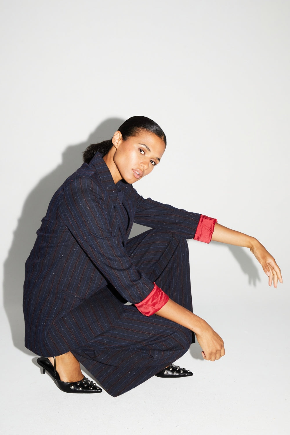 Blazer Ema Héritage Navy Fabriqué En Italie