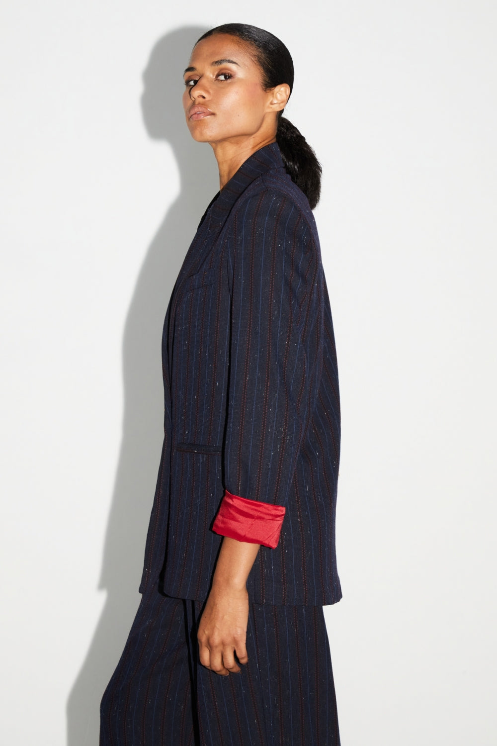 Blazer Ema Héritage Navy Fabriqué En Italie