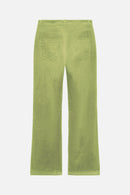 Pantalon Selva velours VERT TILLEUL