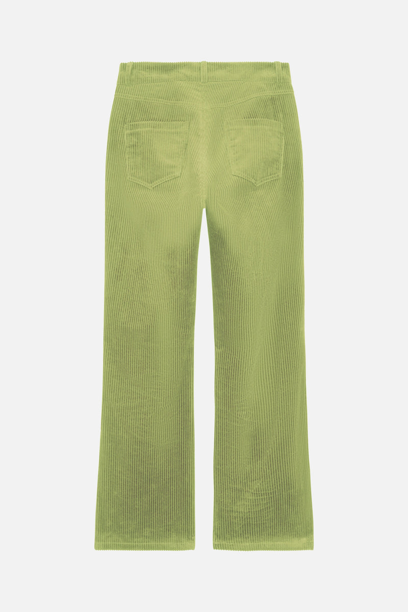 Pantalon Selva velours VERT TILLEUL