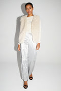 Pantalon Cargo Nolan Mercurio Silver Fabriqué En Italie