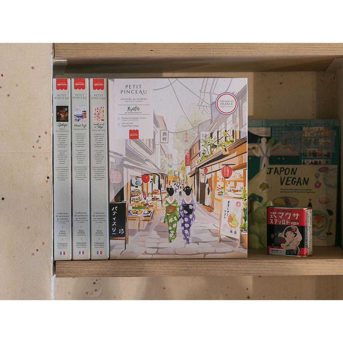 Paint By Number Box - Small Kyoto Brush By La Petite Epicerie