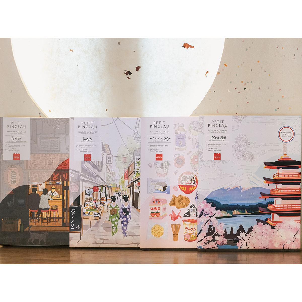 Paint By Number Box - Small Kyoto Brush By La Petite Epicerie