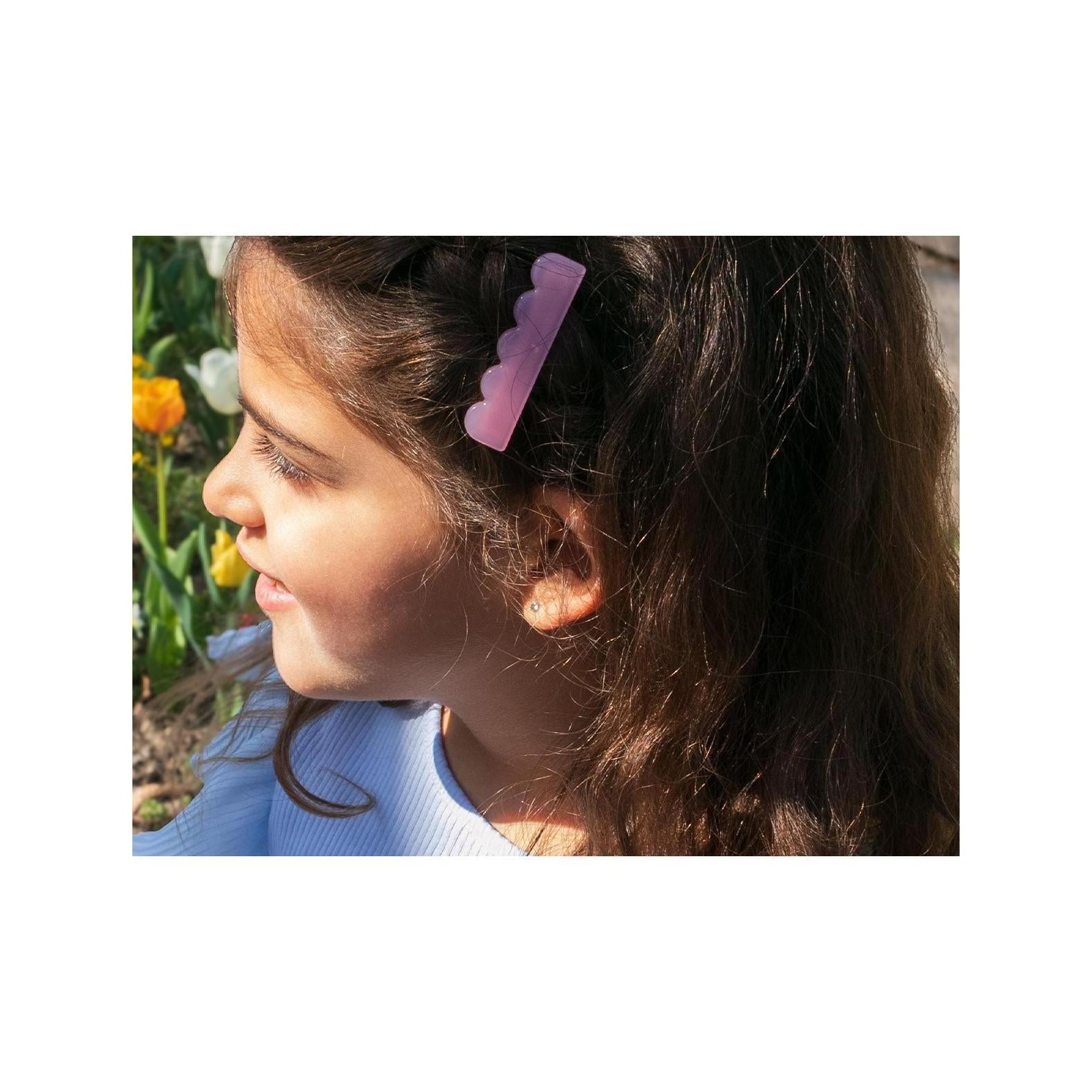 Barrette Cheveux - Feston Pivoine