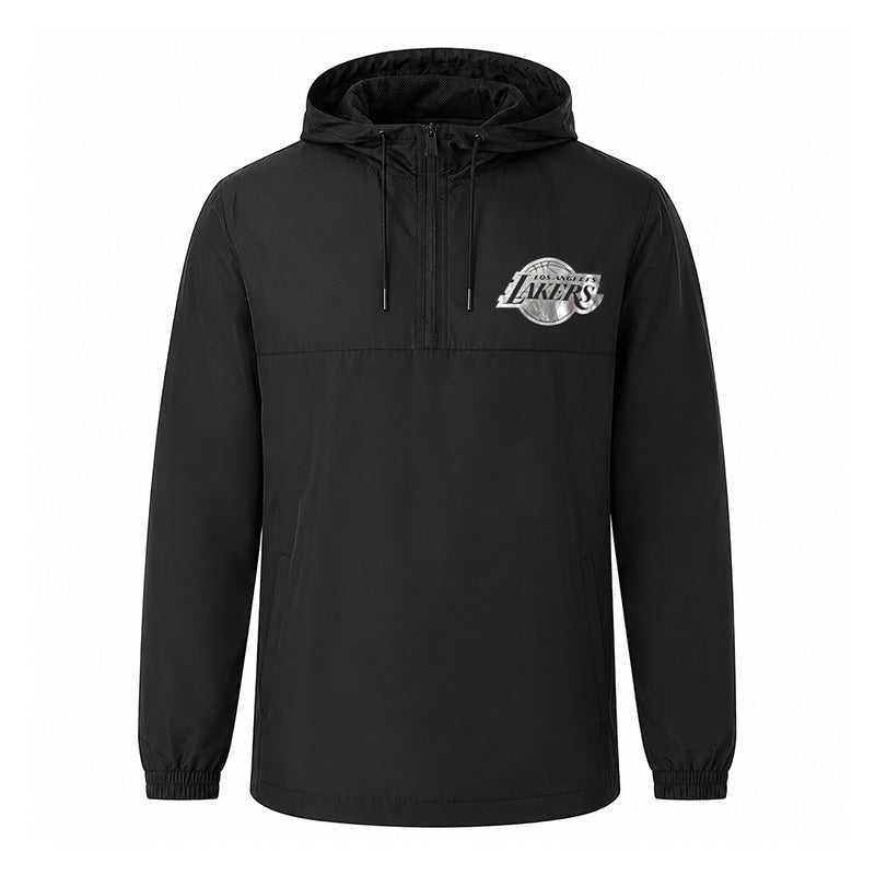 Sweat Capuche New Era Windbreaker Lakers