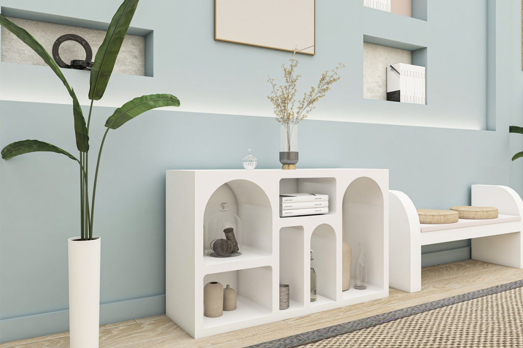 Liva 120 - Console Table - White