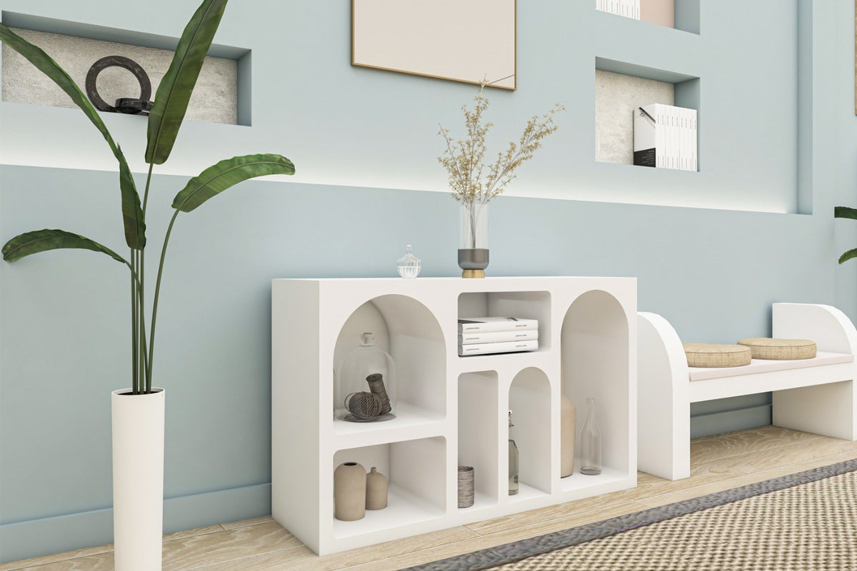 Liva 120 - Console Table - White