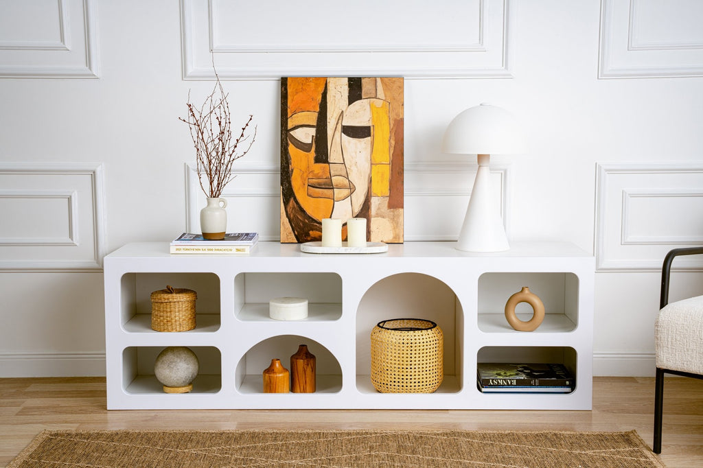Ferlis - Console Table - White